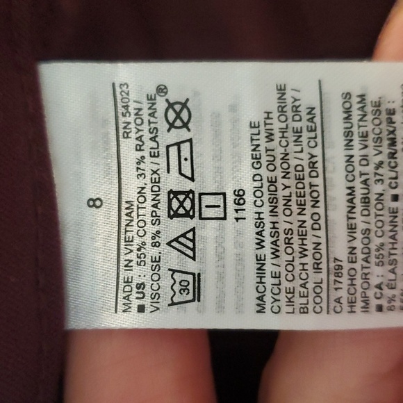 Old navy high rise pixie pant - Picture 4 of 4